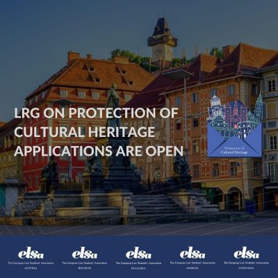 სამართლებრივი კვლევის ჯგუფი (LRG) თემაზე „კულტურული მემკვიდრეობის დაცვა“.