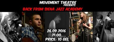 Back from Siena Jazz Academy