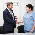 ჩეხეთის რესპუბლიკის კარიტასმა, ჩეხეთის რესპუბლიკის განვითარების სააგენტოს მიერ დაფინანსებული პროექტის ფარგლებში, თსსუ გივი ჟვანიას სახელობის პედიატრიის აკადემიური კლინიკას ბავშვთა ხანგრძლივი მოვლის სერვისისთვის 150 000 აშშ დოლარის ღირებულების სამედიცინო ა