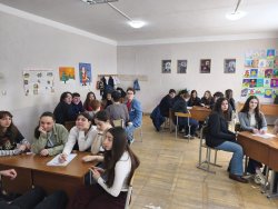 „ტვინების ბროლის“ შიდასასკოლო საგაზაფხულო ტური