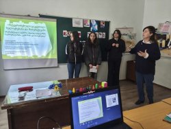 ინტეგრირებული გაკვეთილი მათემატიკასა და ხელოვნებაში  (IX კლ- მასწავლებლები: დ. დვალიშვილი და მარიამ დავითაშვილი)