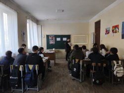 ხელოვნების გაკვთილზე (VII კლ )