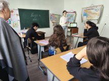 პრეზენტაცია რუსულ ენაში  (IX კლ)