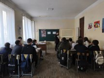 ხელოვნების გაკვთილზე (VII კლ )