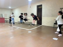 ფიზ. აღზრდისა და სპორტის გაკვეთილზე     (IV კლ)