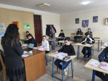 ბიოლოგიის გაკვეთილზე   (VIII კლ)
