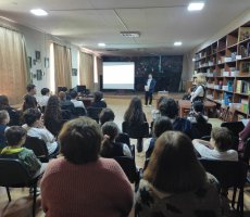 პრეზენტაცია ქართულ ენასა და ლიტერატურაში  (IX კლ)