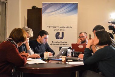 Tamar Bochorishvili, journalist at magazine Reitingi violated 1st principle