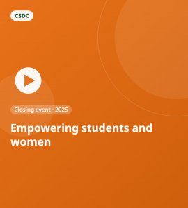 Empowering students and women – closing event (2025)