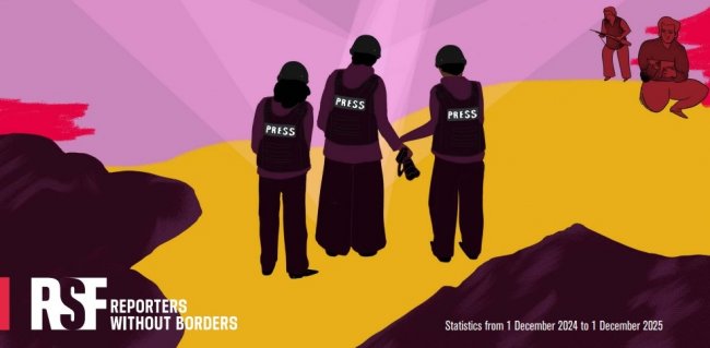 RSF: ბოლო ერთ წელში 22 ქვეყანაში 67 ჟურნალისტი მოკლეს