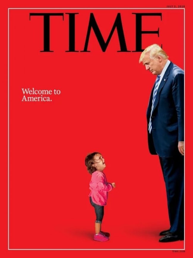 ჟურნალმა Time-მა პრეზიდენტ ტრამპისა და ორი წლის ჰონდურასელი გოგონას შესახებ ამბავი ჩაასწორა