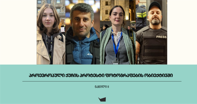 პროევროპული ქუჩის პროტესტი ფოტოგრაფების ობიექტივში - ნაწილი II 
