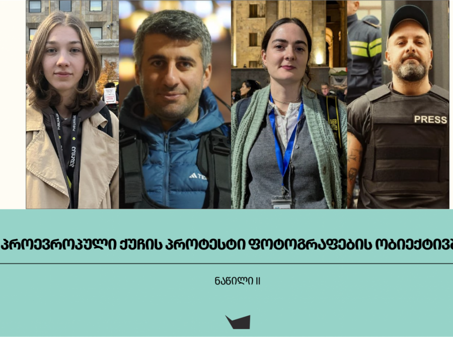 პროევროპული ქუჩის პროტესტი ფოტოგრაფების ობიექტივში - ნაწილი II 