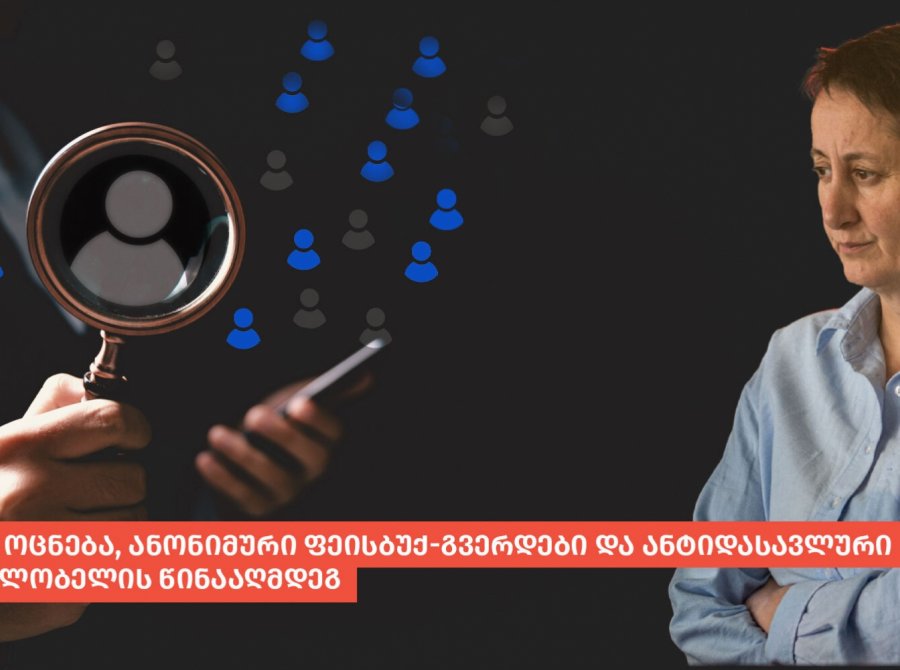 „მითების დეტექტორის“ კვლევა: „ქართული ოცნება, ანონიმური ფეისბუქ-გვერდები და ანტიდასავლური აქტორები მზია ამაღლობელის წინააღმდეგ“ 