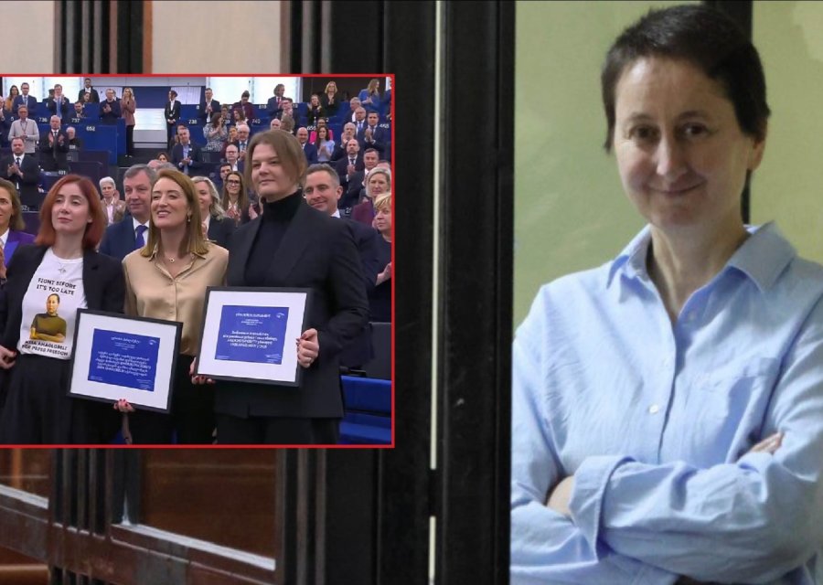 „მას ვიღებ ჩემი კოლეგების, იმ ჟურნალისტების სახელითაც, რომლებიც დღეს საქართველოში იბრძვიან ჟურნალისტიკის გადასარჩენად“ - ამაღლობელი სახაროვის პრემიაზე