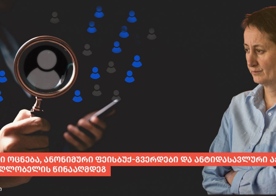 „მითების დეტექტორის“ კვლევა: „ქართული ოცნება, ანონიმური ფეისბუქ-გვერდები და ანტიდასავლური აქტორები მზია ამაღლობელის წინააღმდეგ“ 