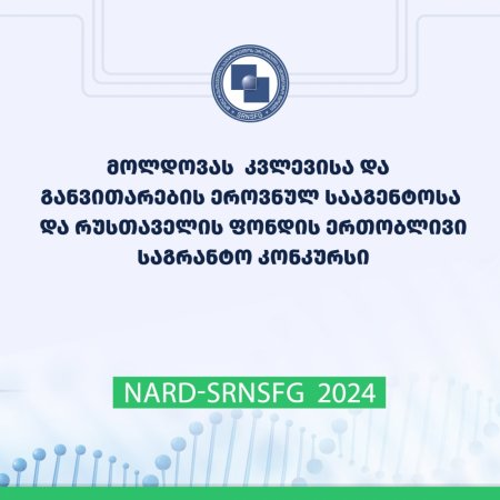 NARD-SRNSFG-2024 კონკურსის შედეგები