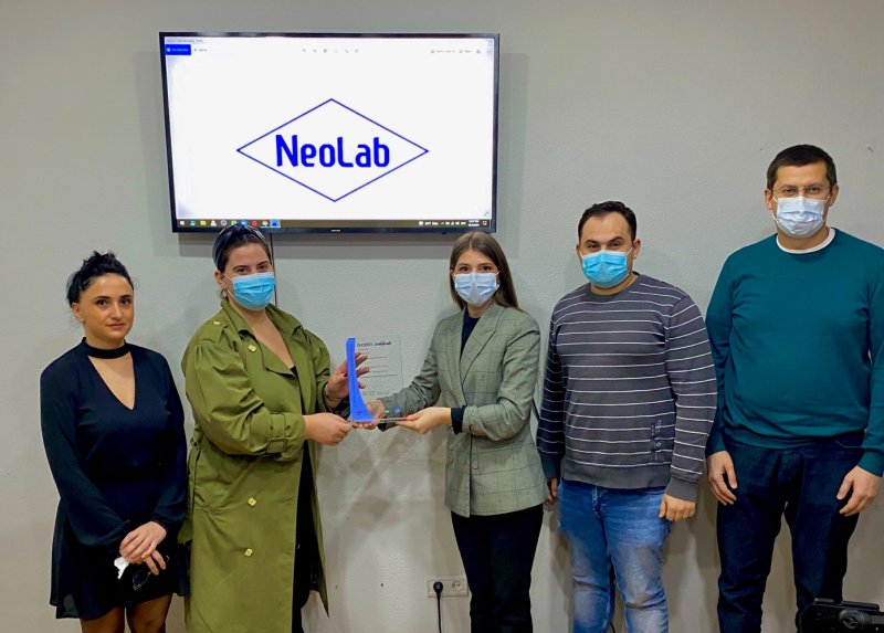Certification of ISO 9001:2015  Quality Management Systems For „NeoLab“LLC