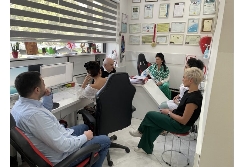 Conducting the second certification audit at  „Davit Abuladze Georgian-Italian Clinic“ LLC