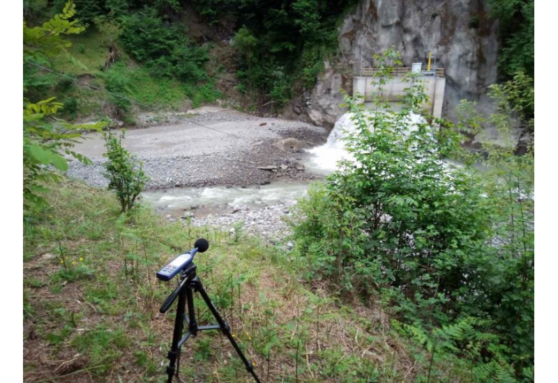 Measurement of noise in the vicinity of Didadjara reservoir