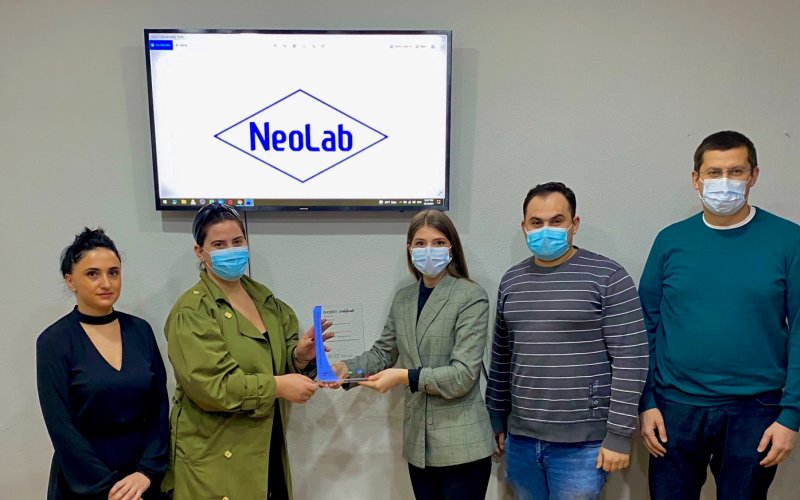 Certification of ISO 9001:2015  Quality Management Systems For „NeoLab“LLC
