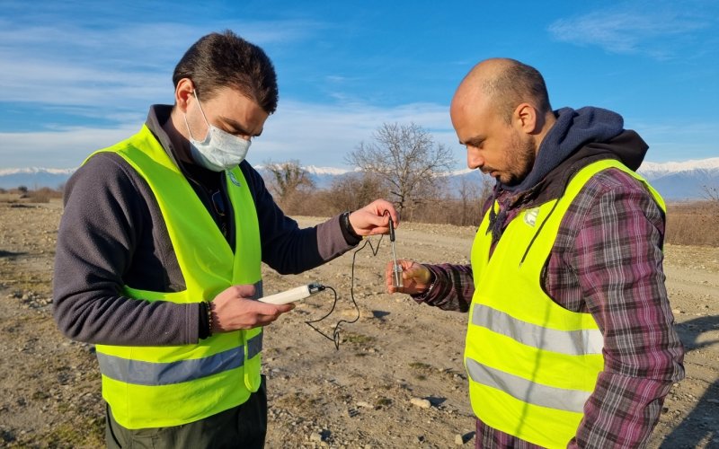 Measurement of environmental quality indicators within the framework of “Action    tracker for Bakurtsikhe-Tsnori construction” project 