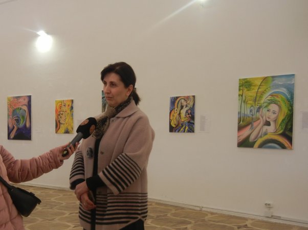 The Commentaries Made by the Head of the Public Relations Office Mrs. Mariam Topuria on Tea Nozadze’s Personal Exhibition