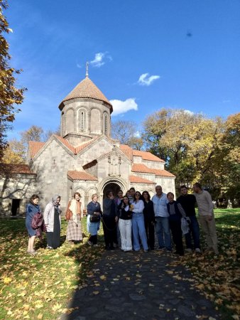 ქრისტიანული ხელოვნებათმცოდნეობის ფაკულტეტის სტუდენტები ბეთანიასა და მანგლისში