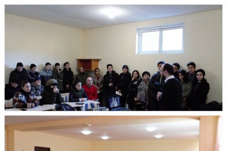 Μια  επίσκεψη στα σχολεία της πόλης του Mtskheta