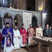 სასწავლო წლის დასრულების აღსანიშნავი მსახურება სვეტიცხოვლის საპატრიარქო ტაძარში