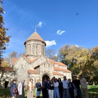 ქრისტიანული ხელოვნებათმცოდნეობის ფაკულტეტის სტუდენტები ბეთანიასა და მანგლისში