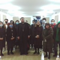 Meeting with the Students of Rustavi Parochial Boarding School “Mtatsmindeli”
