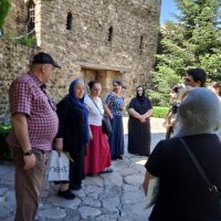 ქრისტიანული ხელოვნებათმცოდნეობის ფაკულტეტის  სტუდენტები კახეთში