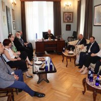 Συνάντηση με την αντιπροσωπεία του Αζερμπαϊτζάν